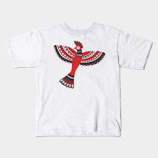 The red bird Kids T-Shirt